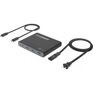 Док-станция j5create 90W Built-in USB-C Travel Dock (JCDP392) Док-станция j5create 90W Built-in USB-C Travel Dock (JCDP392)
