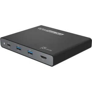 Док-станция j5create 90W Built-in USB-C Travel Dock (JCDP392) Док-станция j5create 90W Built-in USB-C Travel Dock (JCDP392)