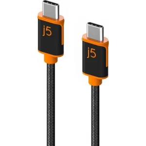 Кабель j5create USB-C to USB-C Sync & Charge Cable (JUCX24) Кабель j5create USB-C to USB-C Sync & Charge Cable (JUCX24)