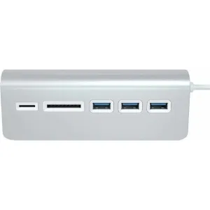 USB-хаб Satechi Aluminum USB 3.0 Hub & Card Reader (ST-3HCRS) USB-хаб Satechi Aluminum USB 3.0 Hub & Card Reader (ST-3HCRS)