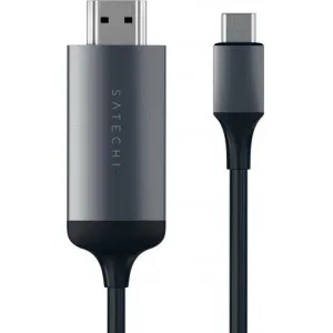 Кабель Satechi Type-C to 4K HDMI Cable Space Gray (ST-CHDMIM) Кабель Satechi Type-C to 4K HDMI Cable Space Gray (ST-CHDMIM)