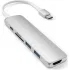 Док-станция Satechi Type-C Slim Multiport Adapter V2 Silver (ST-SCMA2S) Док-станция Satechi Type-C Slim Multiport Adapter V2 Silver (ST-SCMA2S)
