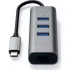 Адаптер Satechi Type-C 2-in-1 USB 3.0 Aluminum 3 Port Hub and Ethernet Port Grey (ST-TC2N1USB31AM) Адаптер Satechi Type-C 2-in-1 USB 3.0 Aluminum 3 Port Hub and Ethernet Port Grey (ST-TC2N1USB31AM)