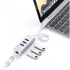 Адаптер Satechi Type-C 2-in-1 USB 3.0 Aluminum 3 Port Hub and Ethernet Port Silver (ST-TC2N1USB31AS) Адаптер Satechi Type-C 2-in-1 USB 3.0 Aluminum 3 Port Hub and Ethernet Port Silver (ST-TC2N1USB31AS)
