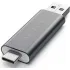 Адаптер Satechi Aluminum Type-C USB 3.0 and Micro/SD Card Reader Grey (ST-TCCRAM) Адаптер Satechi Aluminum Type-C USB 3.0 and Micro/SD Card Reader Grey (ST-TCCRAM)