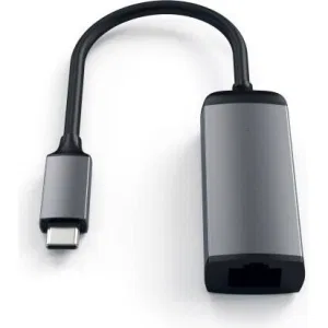 Адаптер Satechi Type-C to Gigabit Ethernet Adapter Grey (ST-TCENM) Адаптер Satechi Type-C to Gigabit Ethernet Adapter Grey (ST-TCENM)