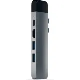 Док-станция Satechi Aluminum Type-C Pro Hub Adapter with Ethernet & 4K HDMI Grey (ST-TCPHEM)